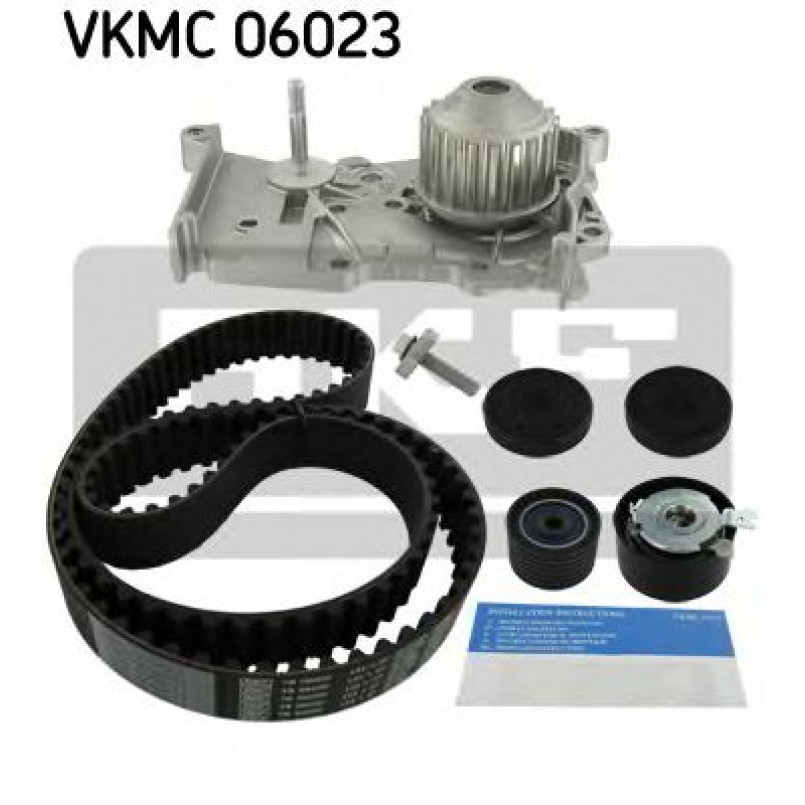 VKMC 06023 SKF - Насос охолоджуючої рідини + комплект зубчатого ремня
